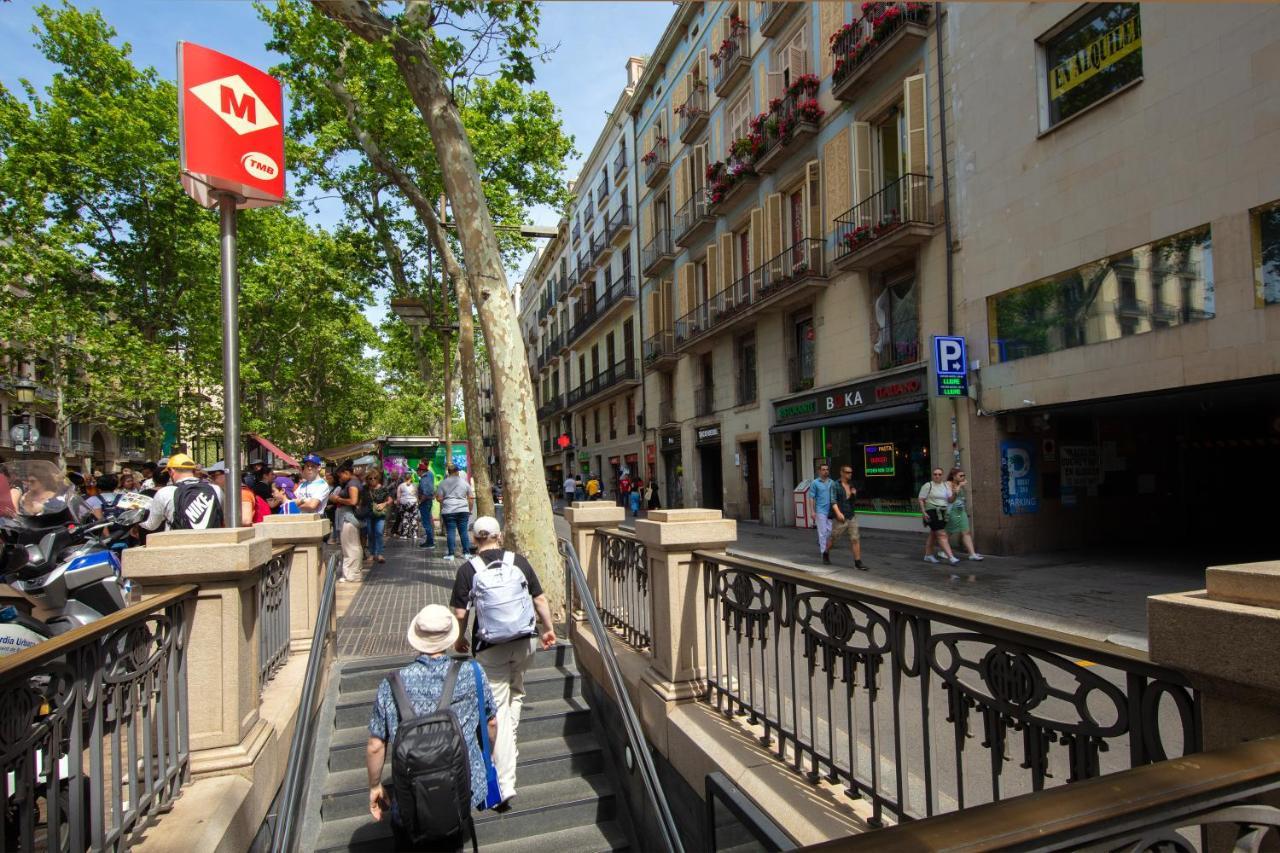 Hostal Boqueria Barcelona Bagian luar foto