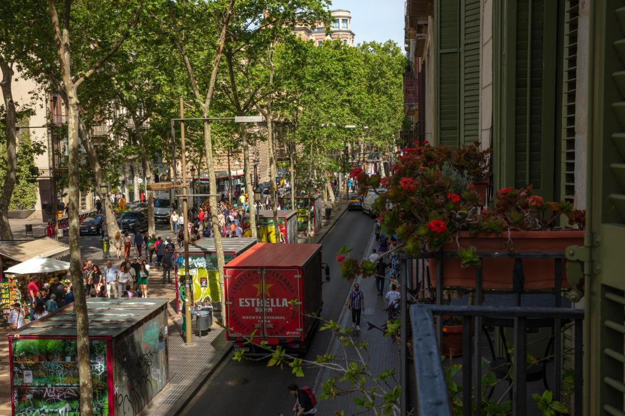 Hostal Boqueria Barcelona Bagian luar foto