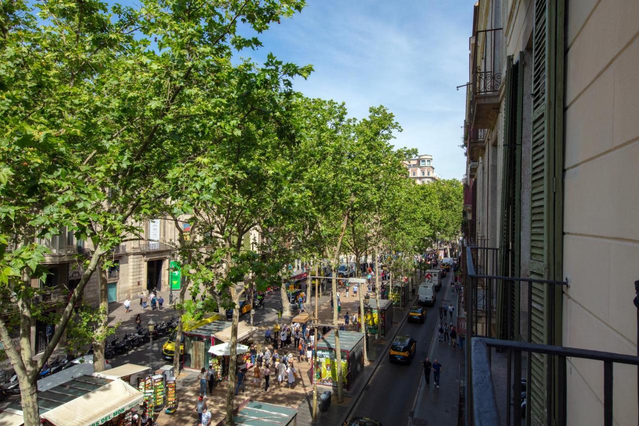 Hostal Boqueria Barcelona Bagian luar foto