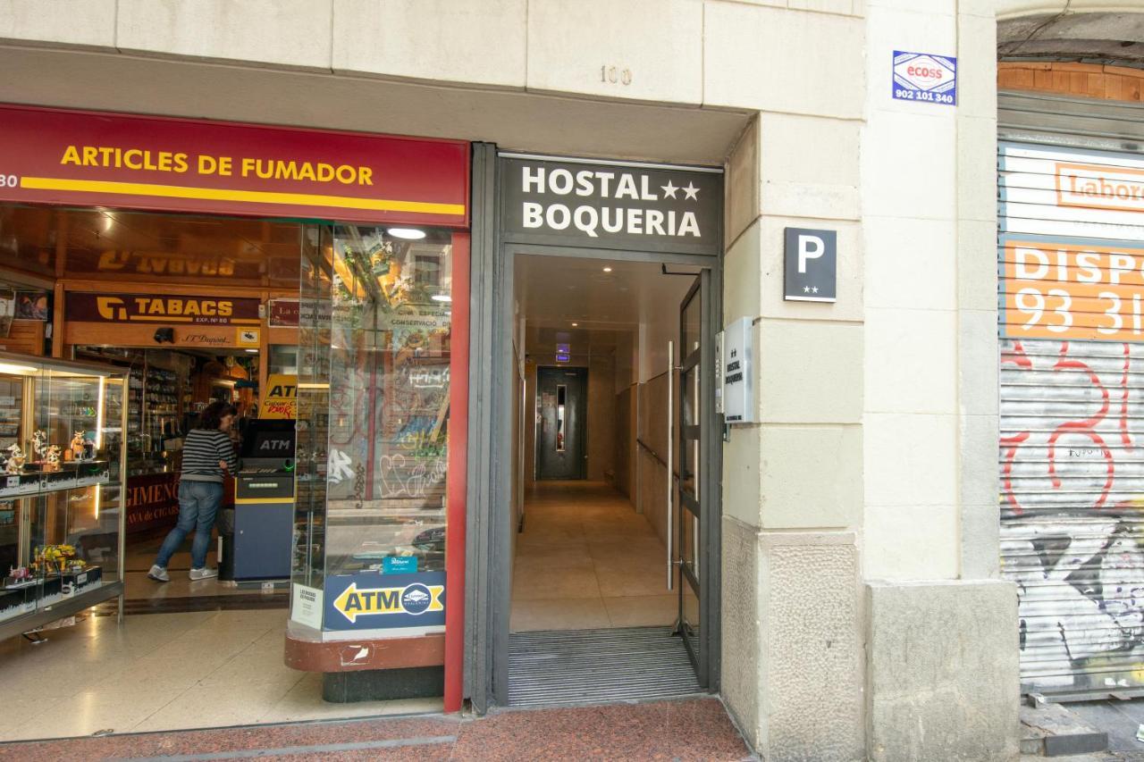 Hostal Boqueria Barcelona Bagian luar foto